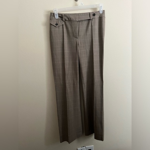 Ann Taylor Pants - Ann Taylor Houndstooth Plaid Pants